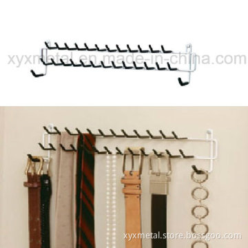 Epoxy Powder Coated Steel Tie and Belt Metal Hanging Rack